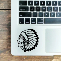 Indian Chief Laptop Sticker for Macbook Skin Air 13 Pro 14 16 Retina 15 17 Inch Mac iPad Acer Dell Notebook Vinyl Trackpad Decal
