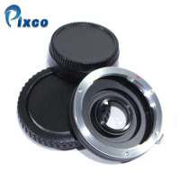 Pixco for Canon EF Lens To Suit for Nikon Body Infinity Focus, Camera Lens Mount Adapter with Optical Glass D5600,D3400