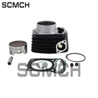 Motorcycle 65mm BIG Bore Cylinder piston and ring Kit for Honda CB190R CBF190TR CBF190R CBF190R-X SDH175-6-7 K70 CBF190 Piston