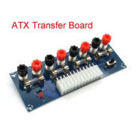 XH-M229 Desktop PC Chassis Power ATX Transfer To Adapter Board Power Supply Circuit Outlet Module 24Pin Output Terminal 24 Pins