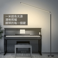 【虹朗】12W智能遙控無極調光調色落地立燈 氛圍燈 鋼琴燈(ZYD-T918)