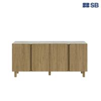 SB Design Square ตู้เตี้ย ขนาด 160 ซม. รุ่น Skift Light Wood (160x40x73 ซม.)