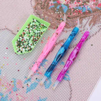 5D Resin Diamond Painting Pen Resin Point Drill Pens Cross Stitch Embroidery Tool DIY Craft Nail Art Pen Sewing Accessories