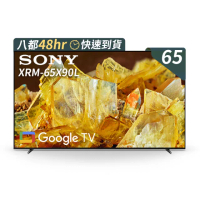 【SONY 索尼】BRAVIA 65型 4K HDR Full Array LED Google TV顯示器(XRM-65X90L)