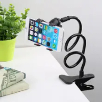 Universal Cell Phone Holder Lengan Panjang Fleksibel Malas Ponsel Pemegang Clamp Bed Tablet Mobil Mount Braket untuk iPhone X X samsung