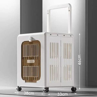 貓包外出便攜寵物拉桿箱超大容量多貓神器狗狗行李箱摺疊拆卸貓箱