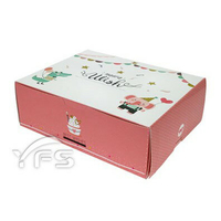 4K平面餐盒 (麵包紙盒/野餐盒/速食外帶盒/點心盒)【裕發興包裝】MS020