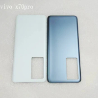 For Vivo X50 X60 X70 S12 V23 Pro Back Battery Cover Rear Panel Door Housing Case Repair Parts + Logo