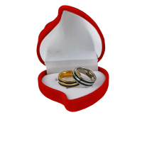 CINCIN COUPLE garansi 5thn mix warna hitam putih polos