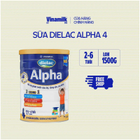 【Đang hot】 Sữa bột Dielac Alpha 4 1.5kg cho bé từ 2-6 tuổi