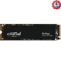 Crucial P3 plus 4TB 4T NVMe PCIe M.2 SSD 4800MB/s  CT4000P3PSSD8 美光固態硬碟