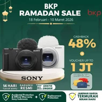 BKP Sony ZV-1 II Vlog Camera ZV-1M2 ZV-1 Mark II ZV1 Mark II ZV1 M2 GARANSI RESMI + GP-VPT2BT ZV-1M2