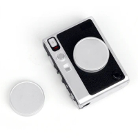 Aluminum Alloy Lens Cover for Fujifilm Instax Mini Evo Camera Dustproof Waterproof Protective Cap Lens Guard for Instax Mini EVO