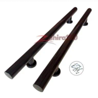 2pcs Handle pintu rumah pul hitam tarikan pintu rumah gagang pintu rumah minimalis