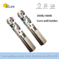 400R 300R Corn Milling Cutter Cnc Mill Fishing Cutter APK Holder Face Millings Head APMT1604 Insert Holders Tools for Mechanic