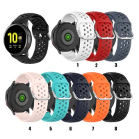 20mm 22mm Silicone Replacement Watch Band Straps for Xiaomi watch color Samsung Galaxy watch Huawei Gear Sport WristBand Soft