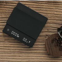 Smart Coffee Scale with Timer 2kg/0.1g High Precision Kitchen Scales Drip Coffee Espresso Scale Home Barista Tools
