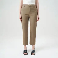 Mississippi Mid Waist Trousers Celana Wanita Panjang I31000373M Taupe L