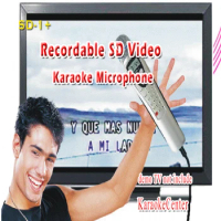 Magic SD Microphone Karaoke Player 40GB Portable karaoke system,SingAlong record,Play KTV/ CDG karaoke songs, Xmas/Birthday Gift