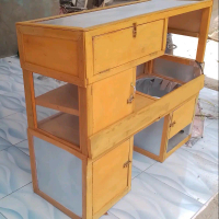 Gerobak motor untuk jualan keliling Gerobak motor sosis bakar dan bakso Kayu