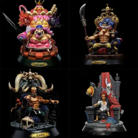 23cm Edward Newgate One piece Anime Figure Four Emperors Throne Collection Big Mom Kaido Shanks Action Figure Children Toys gift