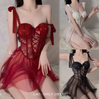 New Luckymm Lingerie Sexy Baju Tidur Sexy Lingerie Wanita / Lingerie Bodystocking Baju Sexy Nightdre