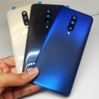 Original 3D Glass For Oneplus 7 Pro Oneplus7Pro Battery Door Back Cover Rear Housing Case Replacement Parts With Camera Lens
