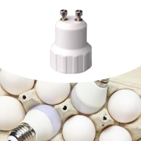 Penukar Penyesuai Mentol Gu10 hingga G9, 2 Keping, Tapak Lampu Teguh, 4x2.9x2.9cm