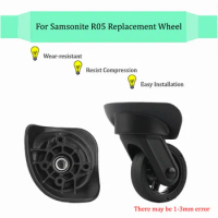 Suitable For Samsonite R05 Password Box Wheel Universal Wheel Repair For Samsonite HK4 Luggage Wheel Pulley Replacement Parts