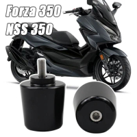 Motorcycle Accessories CNC Handlebar Grips Ends Plug Cover For HONDA FORZA350 FORZA 350 NSS350 2021 2022 2023