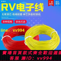【】RV電線軟線多股軟銅芯排線2.5平方0.75電源線箱櫃控制信號銅線0.5[1110118]