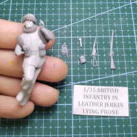 1/35 Resin Model Figure GK，British soldier , Unassembled and unpainted kit