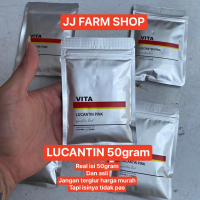 Vita lucantin pink BASF astaxanthin 10% 50gram pewarna untuk ikan hias
