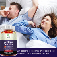 Nature‘s Craft Melatonin Gummies Permen Karet Melatonin Rasa Stroberi, 60 Permen Karet