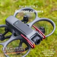 Bumper Camera For DJI Avata 2 Bumper Logam Camera Gimbal Aksessoris Drone Pelindung Bar Body Kamera 