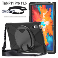 For Lenovo Tab P11 Pro M10 Plus Case Pad Pro EVA Foam Safe Stand Tablet Cover Pad 11 J606F M10 3rd