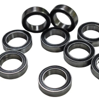 Vòng bi rãnh sâu thu nhỏ, 10 CÁI, Chất lượng cao, Đường kính trong 10mm, Kích thước (mm): 10x15x4, V