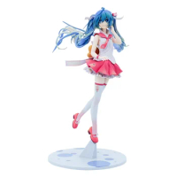 NEW Anime 26cm Hatsune Miku Ver Pvc Action Figure Collectibles Girls Action Figure Toys miku Gift