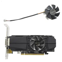 Brand new FS1250-S2053A 47MM 3PIN Gigabyte GTX 1050 OC GPU cooler suitable for Gigabyte GTX1050/1050Ti graphics card fan