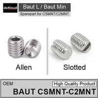 Baut Spare/Cadangan Untuk CSMNT C2MNT | baut penjepit coil m3.5 tipe min minus slotted dan L Baut Mi