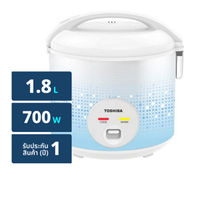 โตชิบา หม้อหุงข้าว ขนาด 1.8 ลิตร รุ่น RC-T18JA คละสี