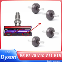 Soleplate Wheels For Dyson V6 V7 V8 V10 V11 DC Series Vacuum Cleaner Direct Drive Cleaner Head Rollers Replacement Accessories