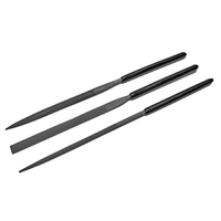 耀您館★日本MINESHIMA小島粗目模型挫刀3入組H-13(平頭/圓柱/半圓形)拋光器輕金屬銼刀打磨工具打磨器砂磨砂器【全館299超取免運】【APP下單點數4倍送】