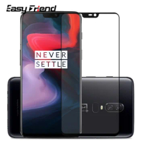 For OnePlus 6 One Plus Six OnePlus6 Screen Protector Protective Film Guard Full Cover Color Tempered Glass
