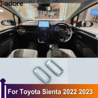 For Toyota Sienta 2022 2023 Front Side Air Vent Outlet Molding Cover Trim Interior Accessories Car Styling LHD