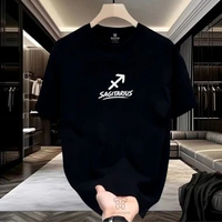 Kaos Zodiak Premium Helixtees Cotton Combed 20s Pria Wanita Aquarius Pisces Aries Taurus Gemini Canc