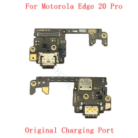 Original USB Charging Connector Port Board Flex Cable For Motorola Moto Edge 20 Pro Charging Port Repair Parts
