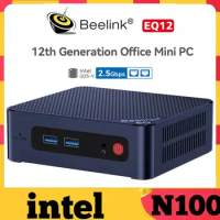 Beelink EQ12 MINI PC DDR5 12th Gen Intel Core i3 N100 DDR4 Desktop WIFI6 BT Computer