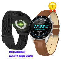bluetooth call ECG+PPG Smart Watch man woman Sports Watch blood pressure Heart Rate monitor IP68 Waterproof Smartwatch PK N58 w8