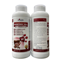 Thuốc sát trùng NANO BẠC AG Chai 1 lít sát trung chuồng trại, động vật, trang thiết bị dụng cụ chăn 